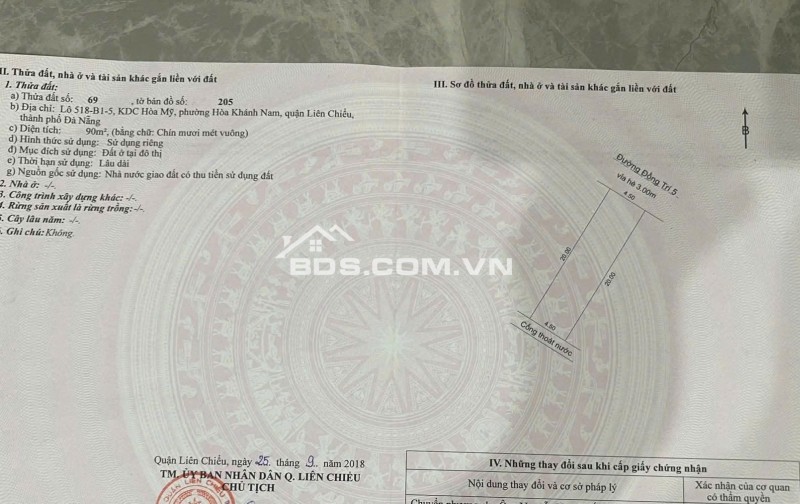 Bán đất đường Đồng Trí 5 - gần Đại Học Sư Phạm